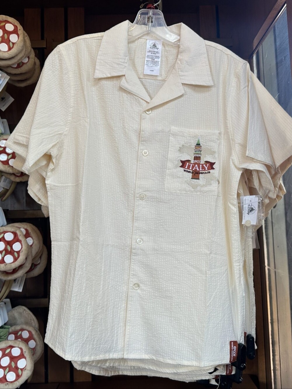 Disney Parks Italy Button Down Shirt